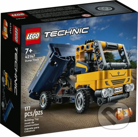 LEGO® Technic 42147 Nákladiak so sklápačkou, LEGO, 2023