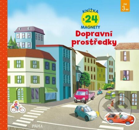 Dopravní prostředky (Knížka s 24 magnety) - Laura Teller, Elisabetta Ferrero (Ilustrátor) - kniha z kategorie Naučné knihy