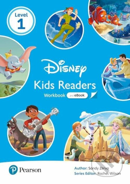 Pearson English Kids Readers: Level 1 Workbook with eBook and Online Resources (DISNEY) - Sandy Zerva, Pearson, 2021