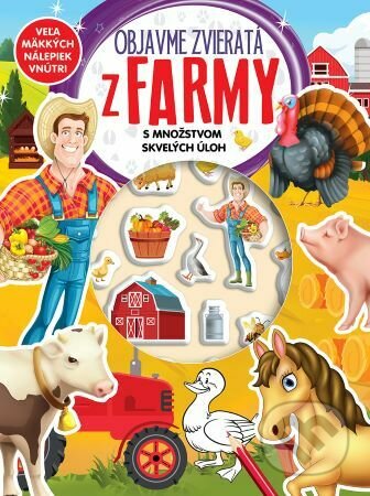 Objavme zvieratá z farmy - s množstvom skvelých úloh, Foni book, 2022