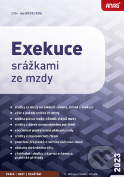 Exekuce srážkami ze mzdy 2023 - Jan Breburda - kniha z kategorie Mzdové účetnictví