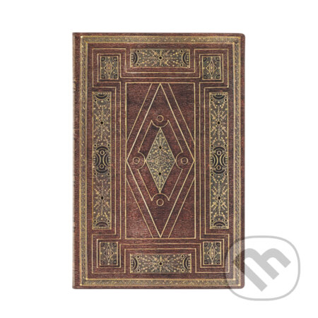 Paperblanks - zápisník First Folio (mini, linajkovaný, elastické zatváranie)