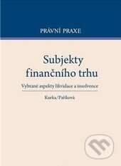 Subjekty finančního trhu - kniha z kategorie Bankovnictví