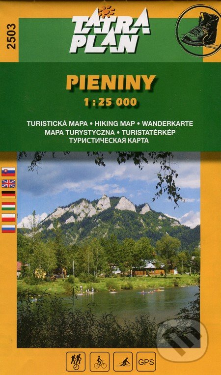 Pieniny 1:25 000, TATRAPLAN, 2016