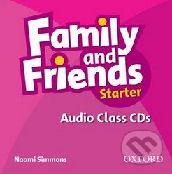 Family and Friends - Starter - Audio Class CDs - Naomi Simmons - audiokniha z kategorie Jazykové učebnice a slovníky