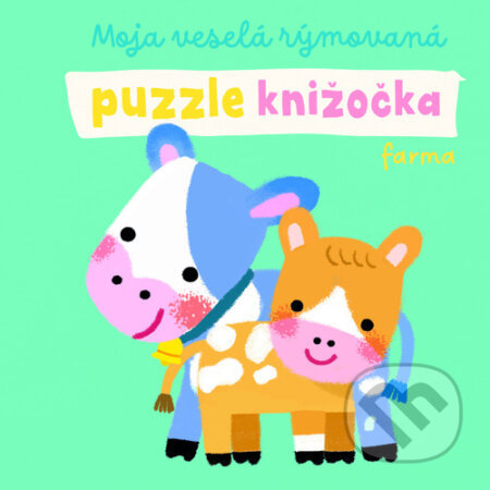 Moja veselá rýmovaná puzzle knižočka Farma, YoYo Books, 2023