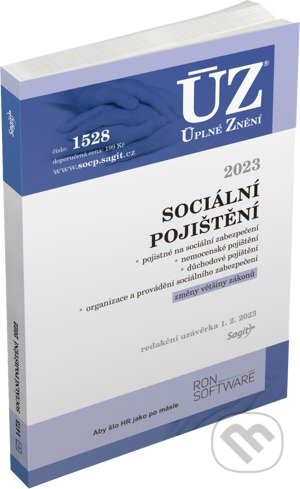 Úplné Znění - 1528 Sociální pojištění 2023, Sagit, 2023