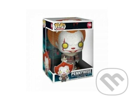 Funko POP Movies: IT 2 - 10´ Pennywise w/Boat (obří velikost), Funko, 2023