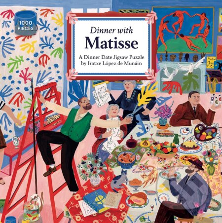 Dinner with Matisse - puzzle z kategorie 500 - 1000 dílků