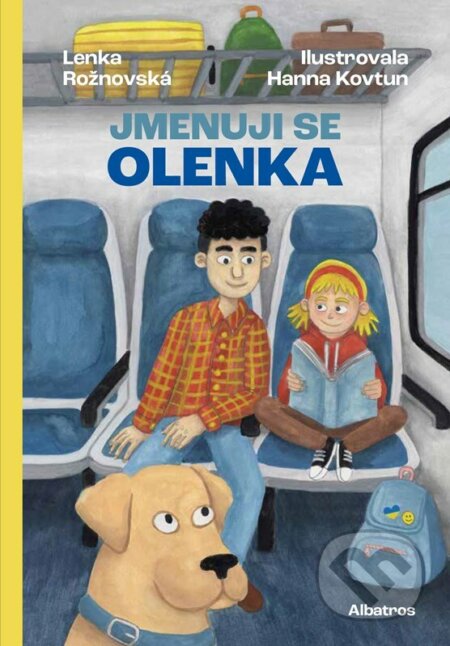 Jmenuji se Olenka - Lenka Rožnovská, Hanna Kovtun (ilustrátor), Albatros, 2023