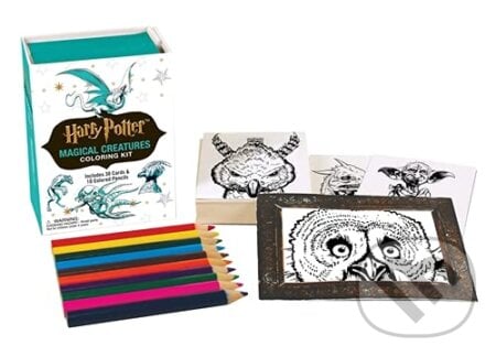 Harry Potter Magical Creatures Coloring Kit, Running, 2016