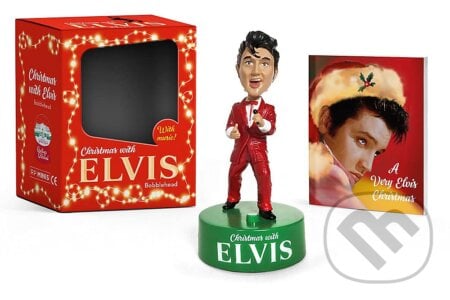 Christmas with Elvis Bobblehead: With music! - Robert K. Elder, Running, 2021