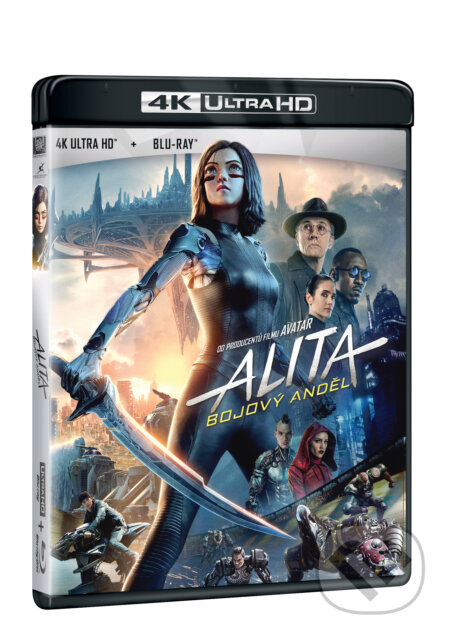Alita: Bojový Anděl Ultra HD Blu-ray (UHD+BD) - Robert Rodriguez - film z kategorie Akční sci-fi