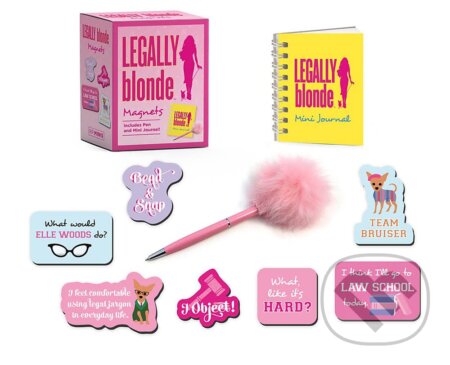 Legally Blonde Magnets: Includes Pen and Mini Journal!, Running, 2022