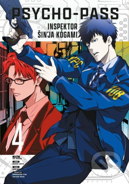 Psycho-Pass: Inspektor Šin&#039;ja Kógami 4 - Sai Natsuo (Ilustrátor), Goto Midori, Gate, 2023