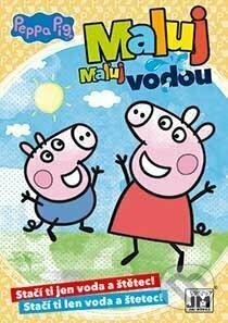 Peppa Pig - Maluj vodou! A5, Jiří Models, 2023