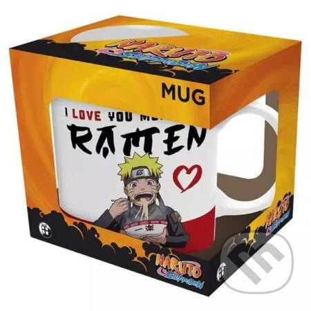 Naruto keramický hrnček 320 ml - I Love you more than Ramen, ABYstyle, 2023