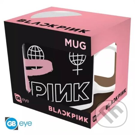 Black Pink keramický hrnček 320 ml - Drip, ABYstyle, 2023