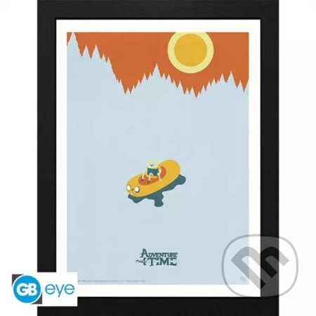Adventure Time Zarámovaný plagát - Adventure, ABYstyle, 2023