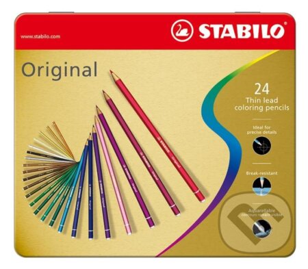 Prémiové pastelky STABILO Original ARTY+, STABILO, 2023