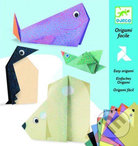 Tvorivá sada Origami - Polárne zvieratká, Djeco, 2019