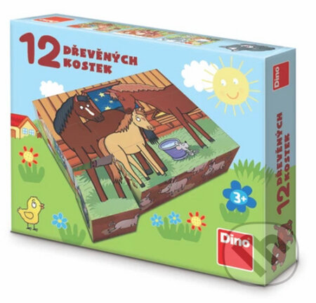 Domácí zvířátka (12 kostek)