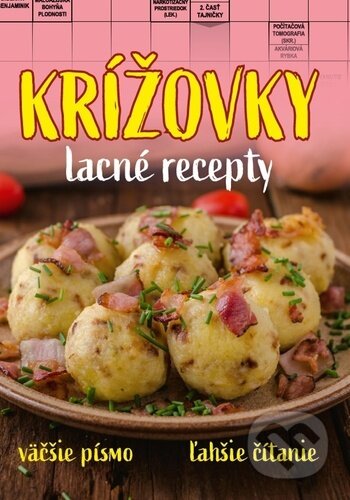 Krížovky lacné recepty, Bookmedia, 2023