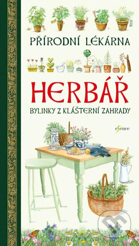 Herbář - Přírodní lékárna (Bylinky z Klášterní zahrady) - kniha z kategorie Biologie