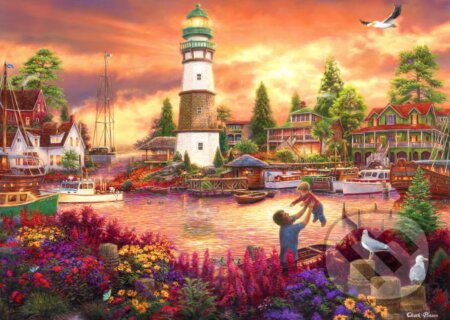 Chuck Pinson - Love Lifted Me - puzzle z kategorie Umělecké