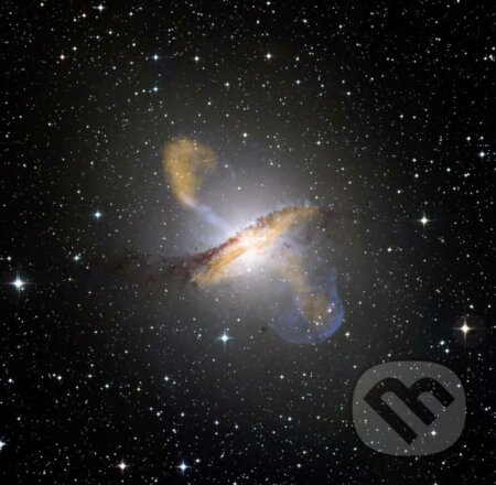 Galaxy Centaurus A, NGC 5128, Grafika, 2023