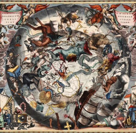 Andreas Cellarius: Southern Hemisphere Constellations, 1661, Grafika, 2023