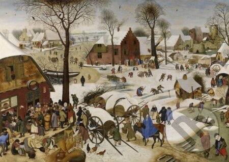 Brueghel Pieter: Numbering at Bethlehem, Grafika, 2023