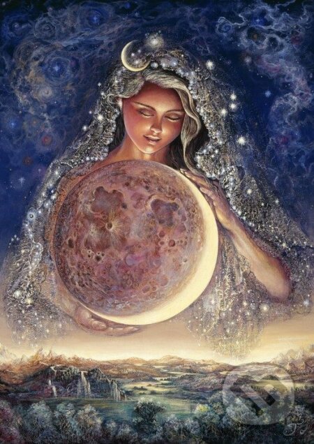 Josephine Wall - Moon Goddess, Grafika, 2023