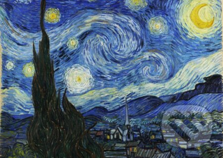 Vincent Van Gogh - The Starry Night, 1889, Grafika, 2023