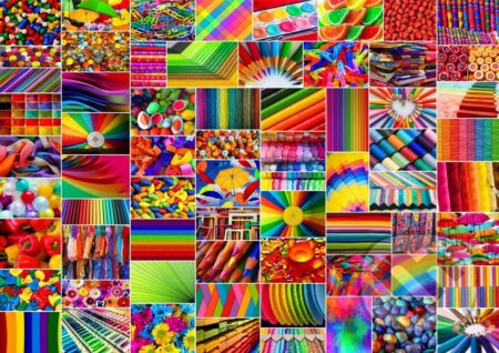 Collage - Colors, Grafika, 2023