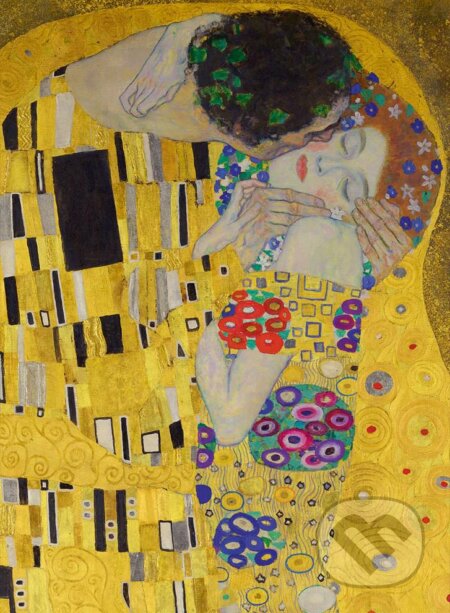 Gustav Klimt - The Kiss - puzzle z kategorie Umělecké