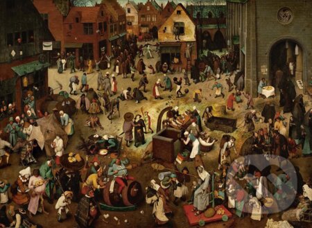 Brueghel Pieter - The Fight Between Carnival and Lent, 1559, Grafika, 2023