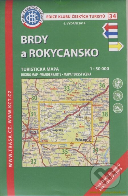 KČT 34s. Brdy a Rokycansko, Klub českých turistů, 2019