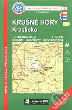 KČT 3s. Krušné hory-Kraslicko 4.vyd.2013, Klub českých turistů