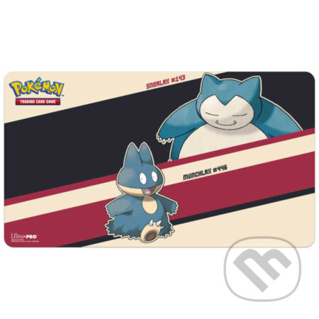 Pokémon Hrací podložka (Snorlax and Munchlax) - hra z kategorie Karty