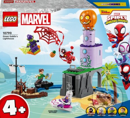 LEGO® Marvel 10790 Spideyho tím v majáku Zeleného goblina, LEGO, 2023