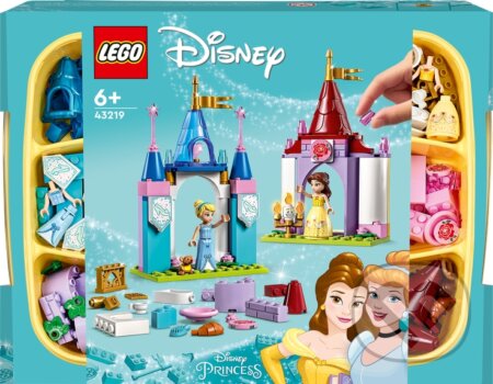 LEGO® Disney 43219 Kreatívne zámky princezien od Disneyho, LEGO, 2023