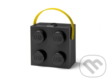 LEGO box s rukoväťou - čierna, LEGO, 2023