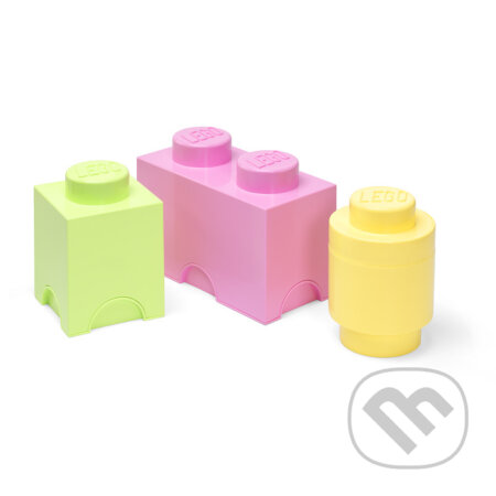 LEGO úložné boxy Multi-Pack 3 ks - pastelové, LEGO, 2023