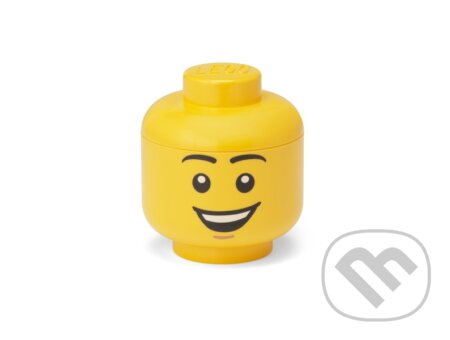 LEGO úložná hlava (mini) - šťastné dievča, LEGO, 2023