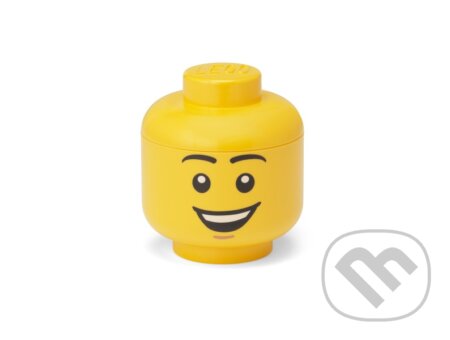 LEGO úložná hlava (mini) - šťastné dievča - hra z kategorie LEGO merchandise