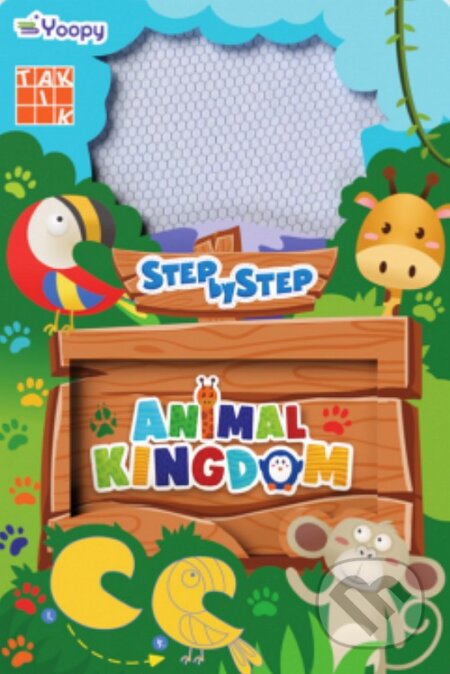 Zvieracia ríša - Kresli krok za krokom (Step by step - Animal Kingdom) - kniha z kategorie Omalovánky, vystřihovánky, papír