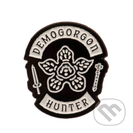 Odznak Stranger Things - Demogorgon Hunter, Pyramid International, 2023