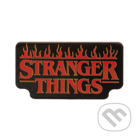 Odznak Stranger Things - Fire Logo, Pyramid International, 2023