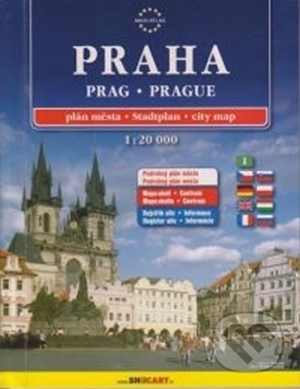 Praha mapa 1:20 000 (SHOCart)